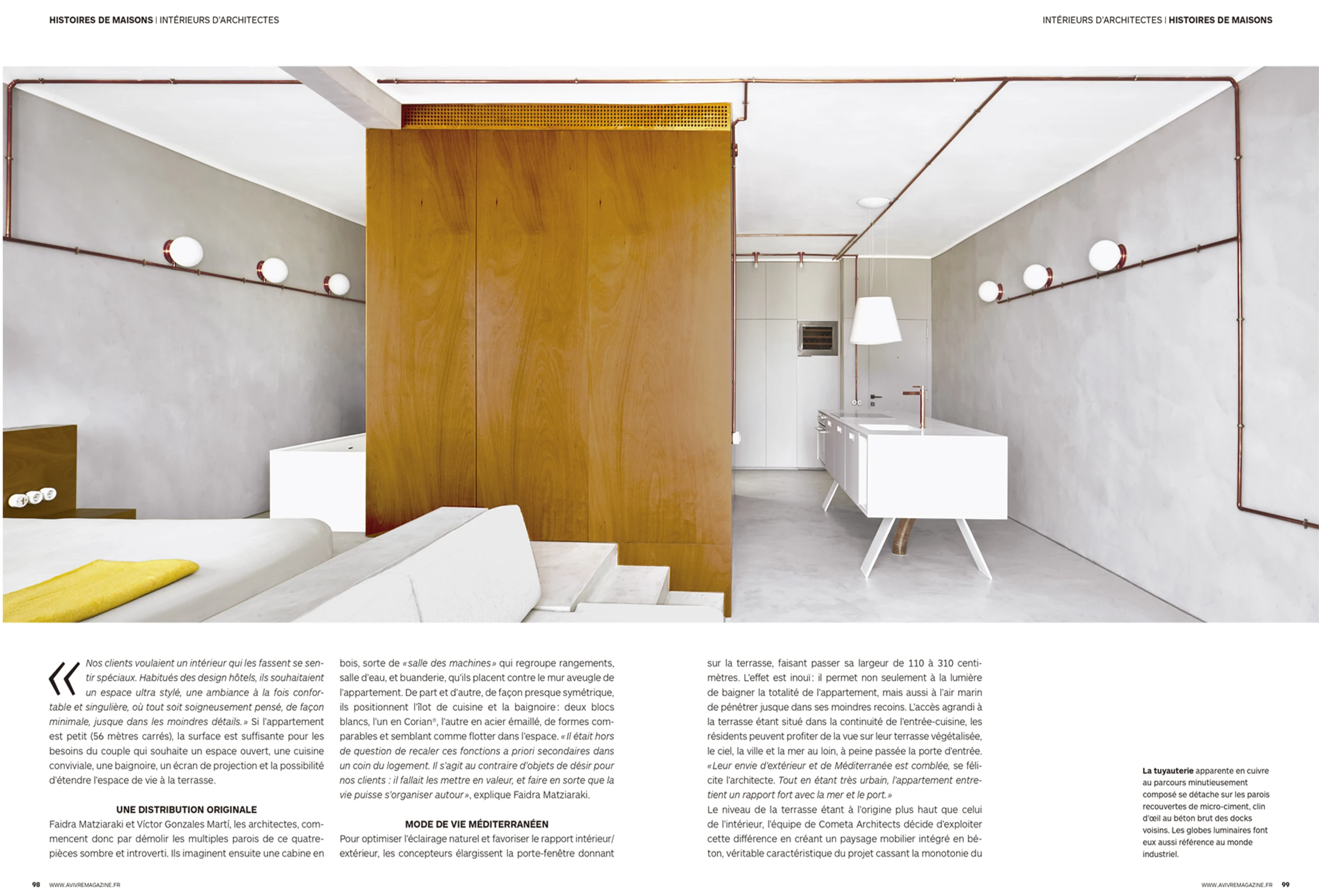 Marina Apartment by Cometa Architects – Àvivre
