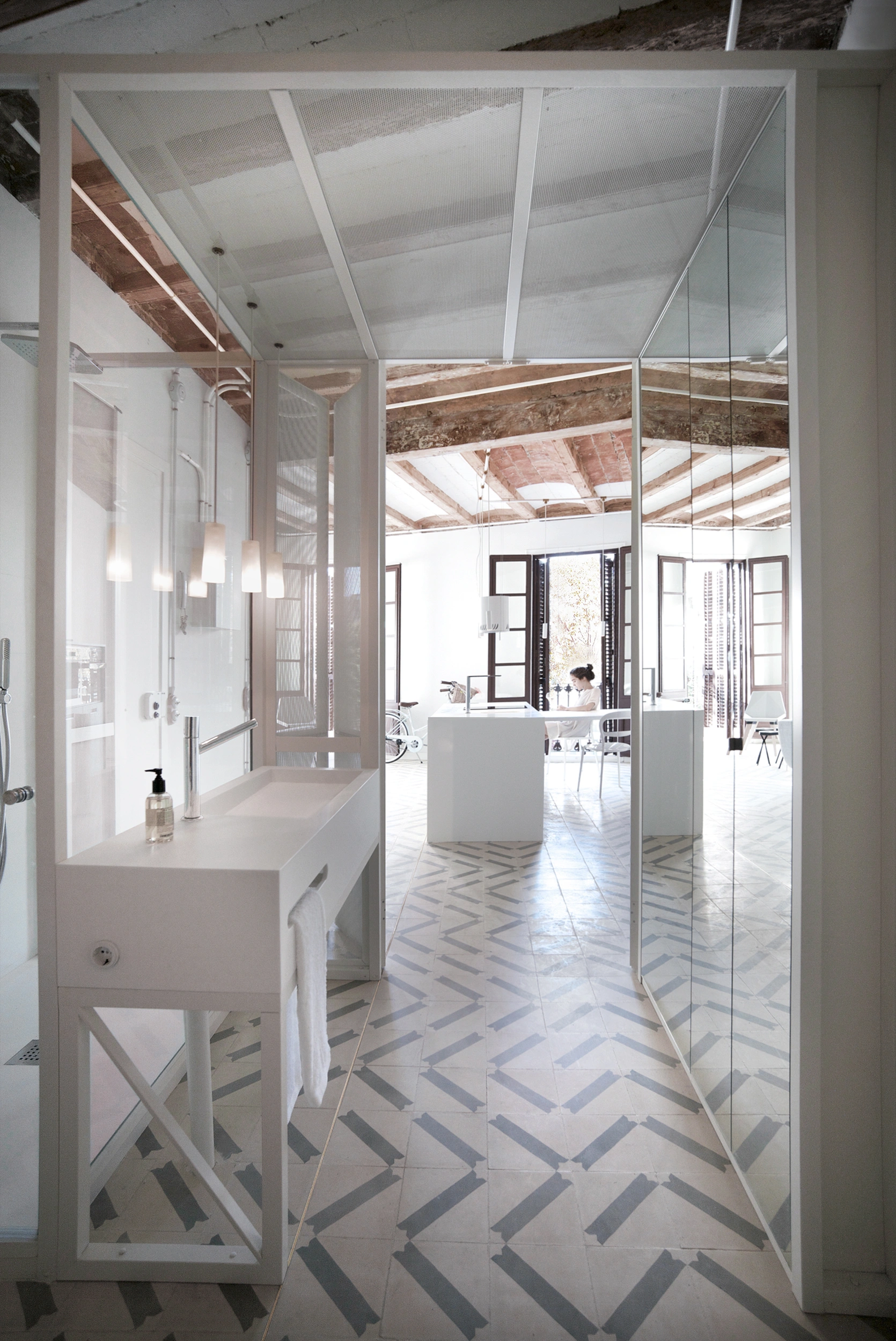 Lightslice apartment by Cometa Architects